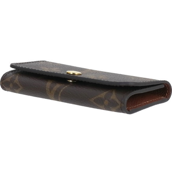 Louis Vuitton Key Case 4 Key Case Multicle 4 Leather Handbag Brown - Picture 3 of 9